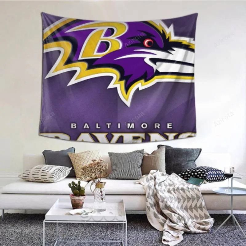 Decorative Wall Tapestry Baltimore Ravens tapestry -153891