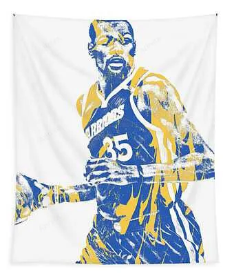 Kevin Durant Golden State Warriors Pixel Art 30 Joe Hamilton Tapestry