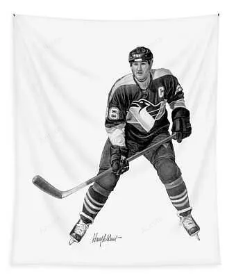 Mariio Lemieux Harry West Tapestry
