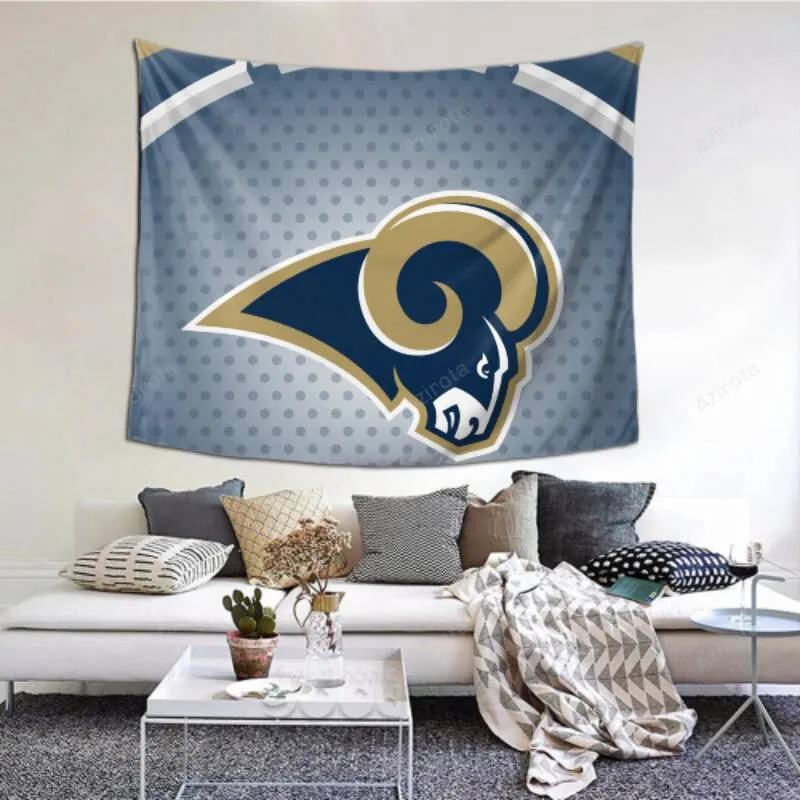 Easy To Hang Los Angeles Rams tapestry -156186 For Bedroom Living Room
