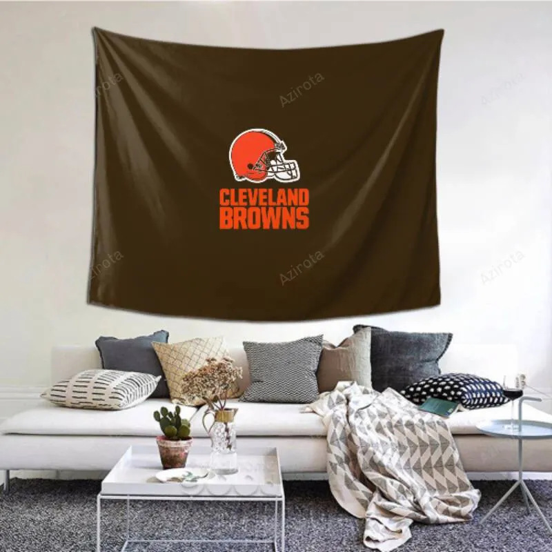 Dorm Decor Cleveland Browns tapestry -154283 For Living Room Bedroom