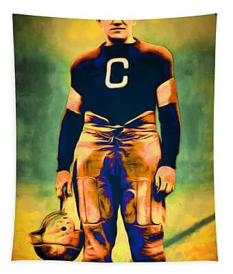 Jim Thorpe Vintage Football 20151220 Wingsdomain Art And Photography Tapestry