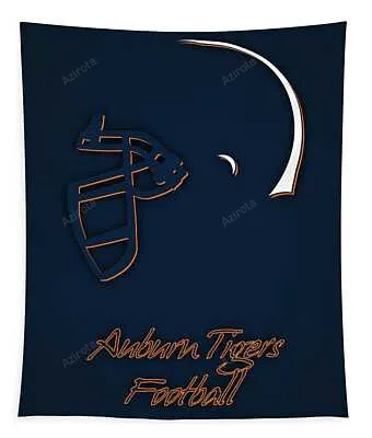 Auburn Tigers Helmet Joe Hamilton Tapestry