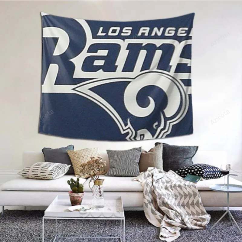 Dorm Decor Los Angeles Rams tapestry -156066 For Living Room Bedroom