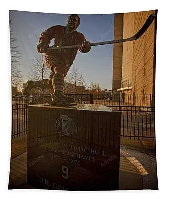 Bobby Hull Sculpture Sven Brogren Tapestry