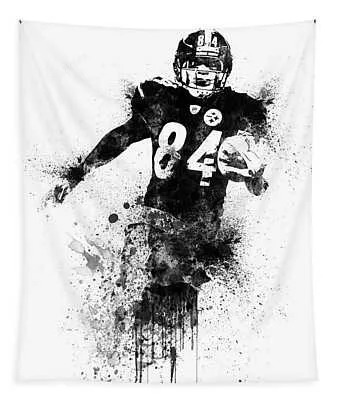 Antonio Brown Watercolor I Naxart Studio Tapestry