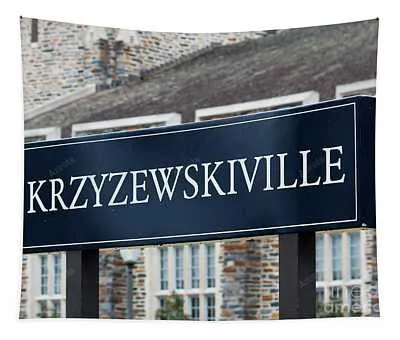 Krzyzewskiville At Duke University Robert Yaeger Tapestry