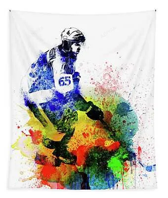 Erik Karlsson Watercolor I Naxart Studio Tapestry