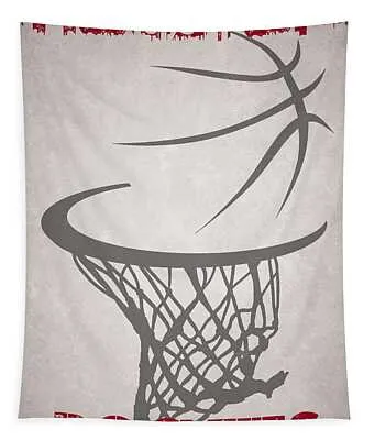 Houston Rockets Hoop Joe Hamilton Tapestry