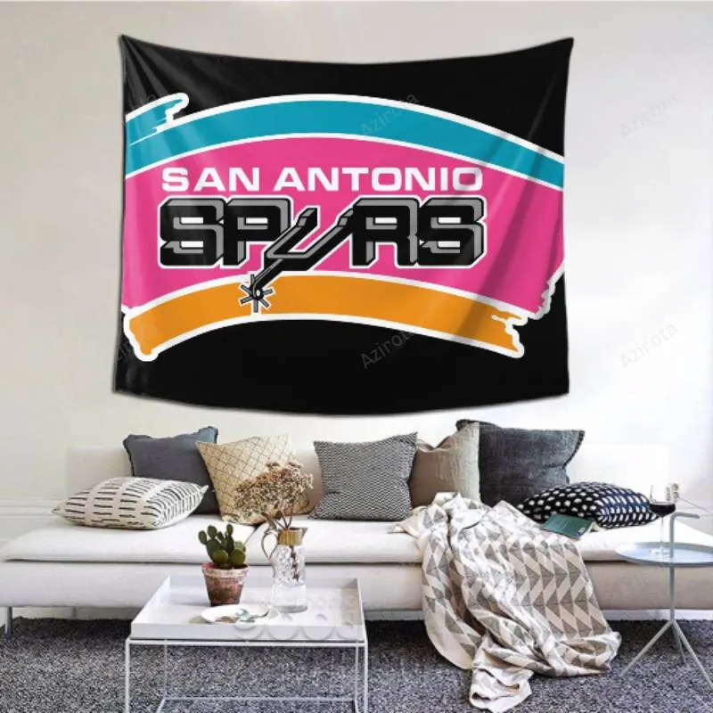 Customized Personalized San Antonio Spurs tapestry -150714 for Picnic Sheet