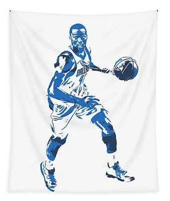Harrison Barnes Dallas Mavericks Pixel Art 10 Joe Hamilton Tapestry