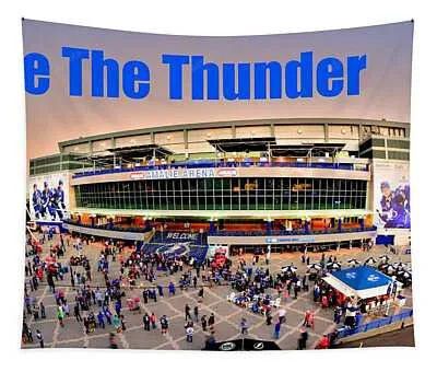 Be The Thunder Lisa Wooten Tapestry