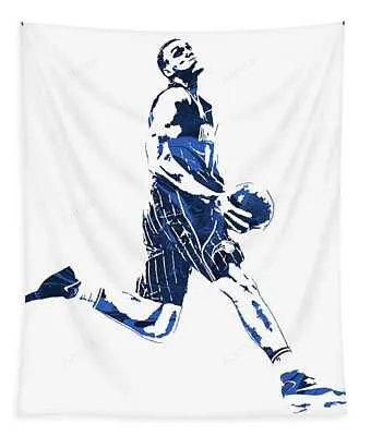 Aaron Gordon Orlando Magic Pixel Art Joe Hamilton Tapestry