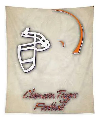 Clemson Tigers Helmet 2 Joe Hamilton Tapestry