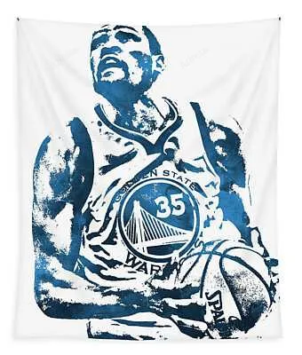 Kevin Durant Golden State Warriors Pixel Art 200 Joe Hamilton Tapestry