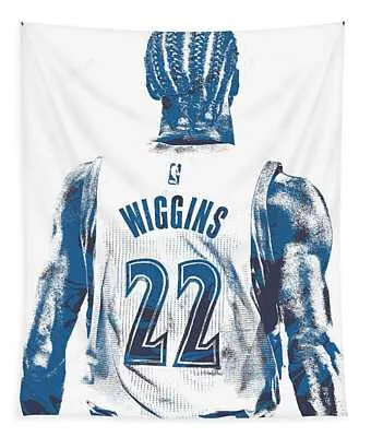 Andrew Wiggins Minnesota Timberwolves Pixel Art 11 Joe Hamilton Tapestry