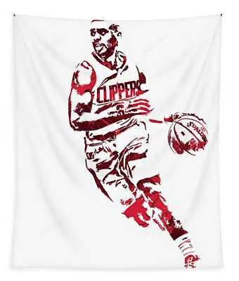 Chris Paul Los Angeles Clippers Pixel Art 9 Joe Hamilton Tapestry
