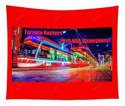 Long Train To The Championship Carl Bailey Tapestry