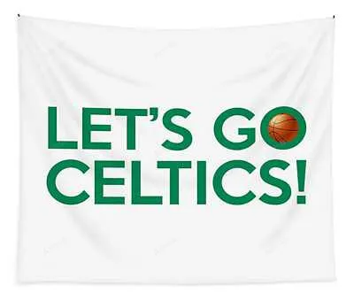 Lets Go Celtics Florian Rodarte Tapestry