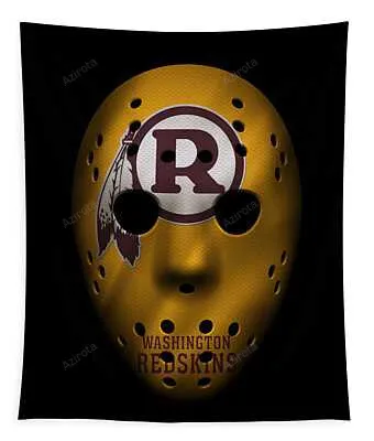 Football Teams War Mask 3 Joe Hamilton Tapestry
