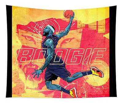 Le Bron James Fortuna Bawita Tapestry