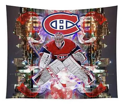 Carey Price Mural Sportspop Art Tapestry