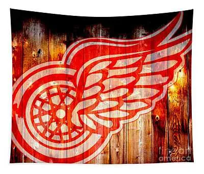 Detroit Red Wings Steven Parker Tapestry