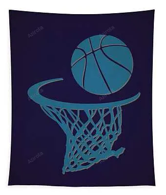 Hornets Team Hoop2 Joe Hamilton Tapestry