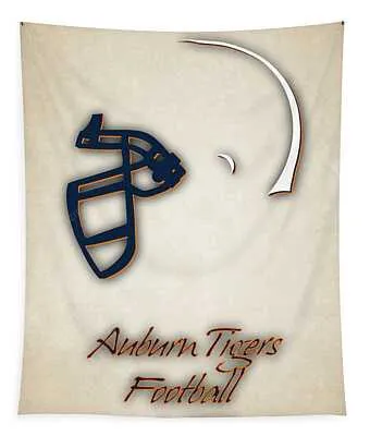 Auburn Tigers Helmet 2 Joe Hamilton Tapestry