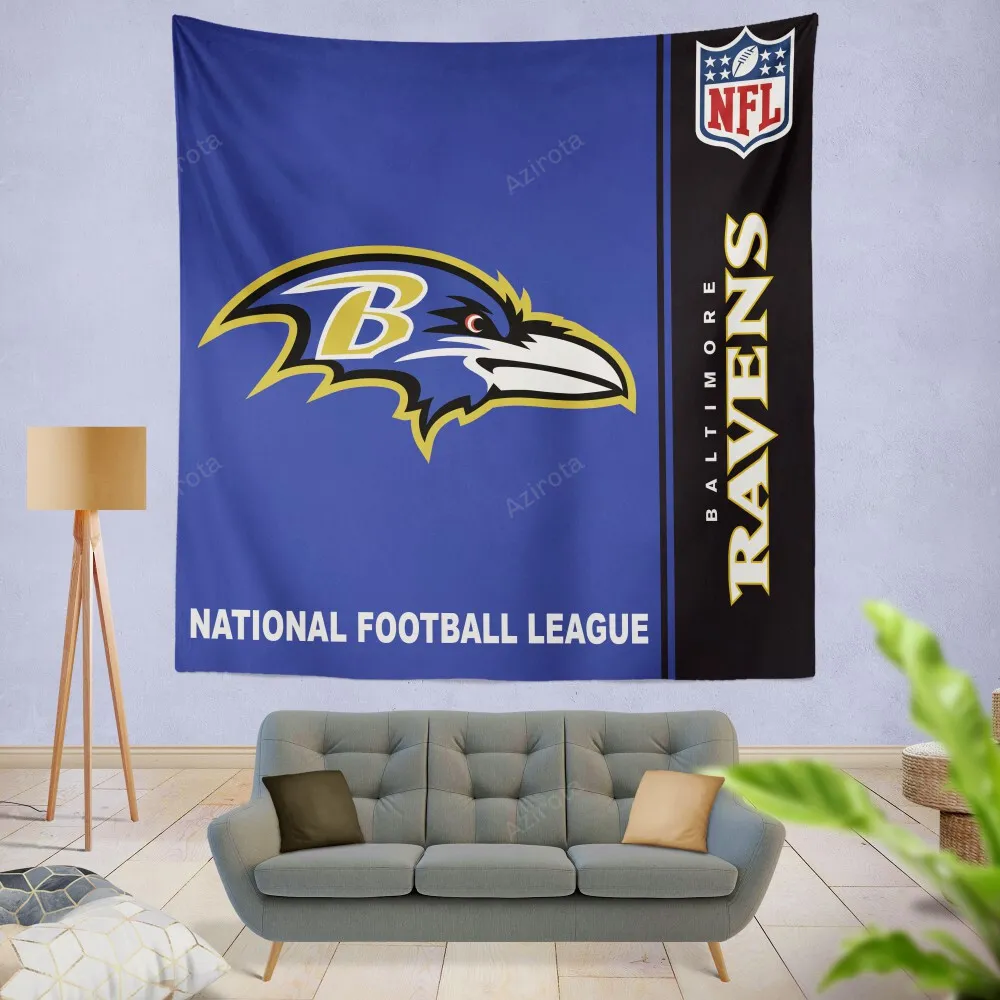 Baltimore Ravens Wall Hanging Tapestry