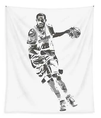 Lamarcus Aldridge San Antonio Spurs Pixel Art 40 Joe Hamilton Tapestry