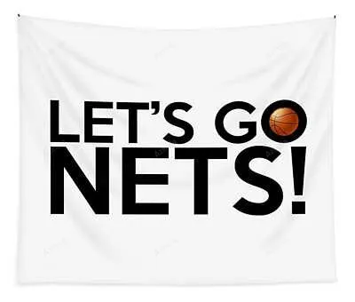 Lets Go Nets Florian Rodarte Tapestry