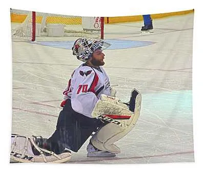 Braden Holtby Lisa Wooten Tapestry
