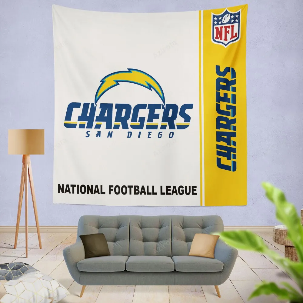 Los Angeles Chargers Wall Hanging Tapestry