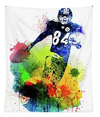 Antonio Brown Watercolor Ii Naxart Studio Tapestry