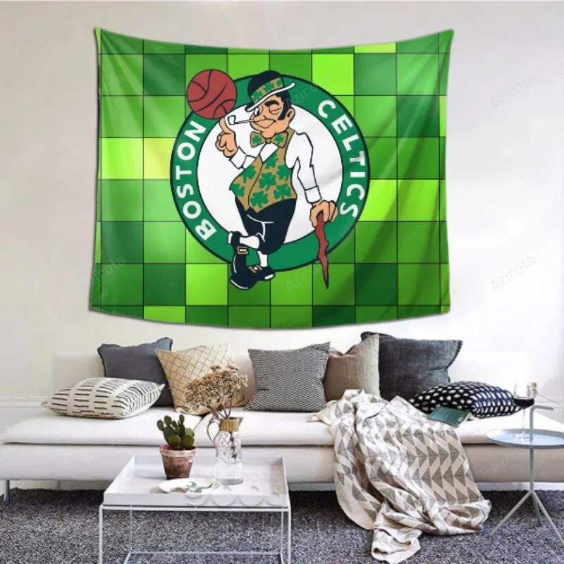 Decorative Wall Tapestry Boston Celtics tapestry -156928
