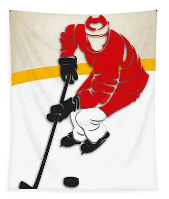 Detroit Red Wings Rink Joe Hamilton Tapestry