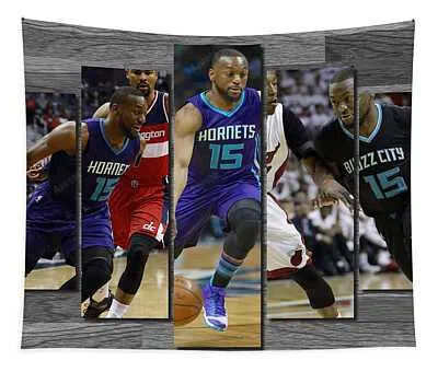 Kemba Walker Charlotte Hornets Joe Hamilton Tapestry