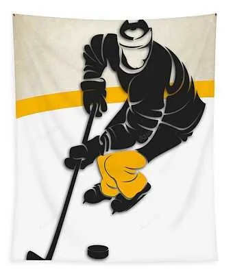 Bruins Hockey Rink Joe Hamilton Tapestry