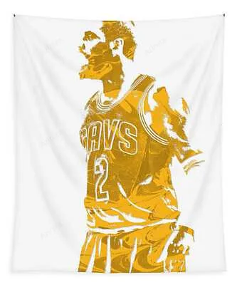 Kyrie Irving Cleveland Cavaliers Pixel Art 10 Joe Hamilton Tapestry