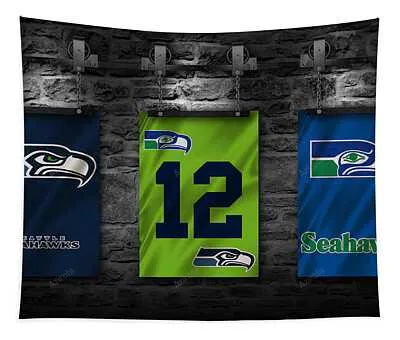 60 Seattle Seahawks Joe Hamilton Tapestry