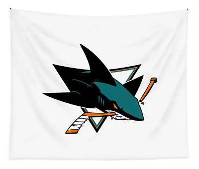 9 San Jose Sharks Cesar Snider Transparent Tapestry