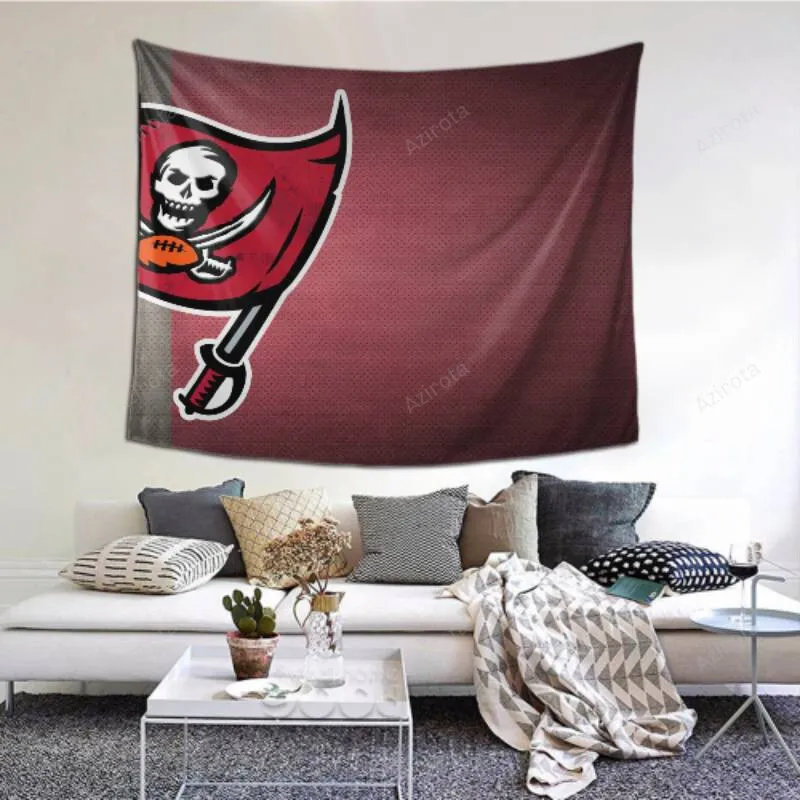 Easy To Hang Tampa Bay Buccaneers tapestry -155881 For Bedroom Living Room
