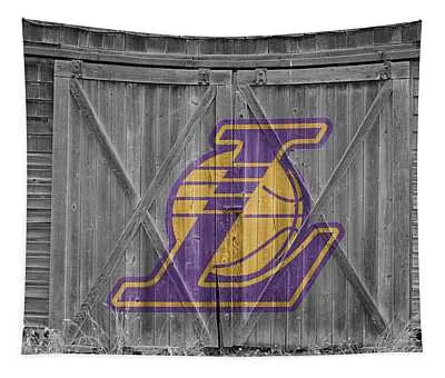 Los Angeles Lakers Joe Hamilton Tapestry