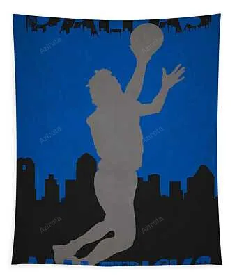 Dallas Mavericks Joe Hamilton Tapestry