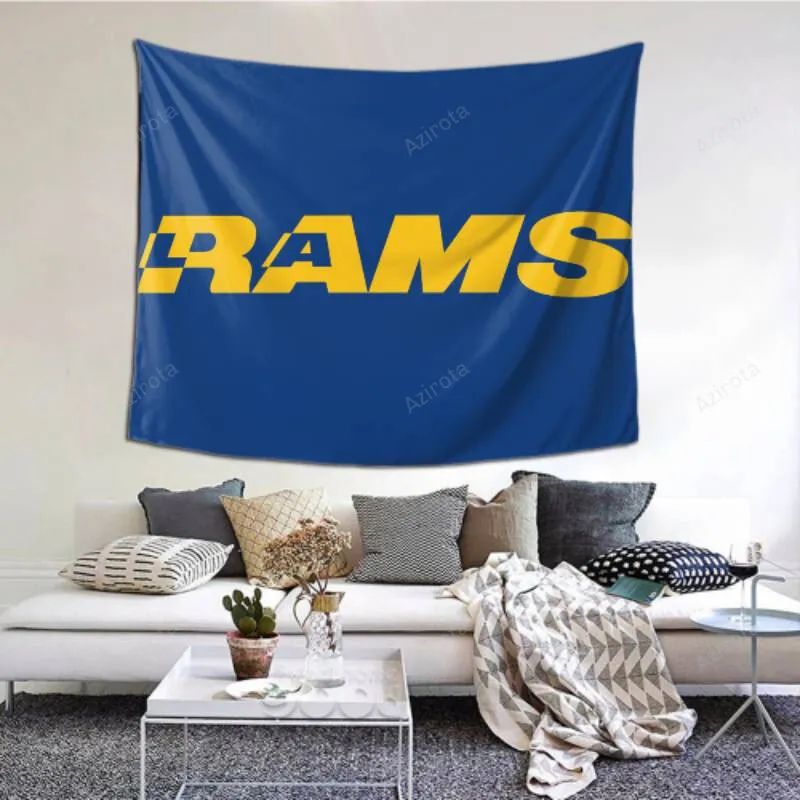 Custom Los Angeles Rams tapestry -156033 Home Decoration For Outdoor Use