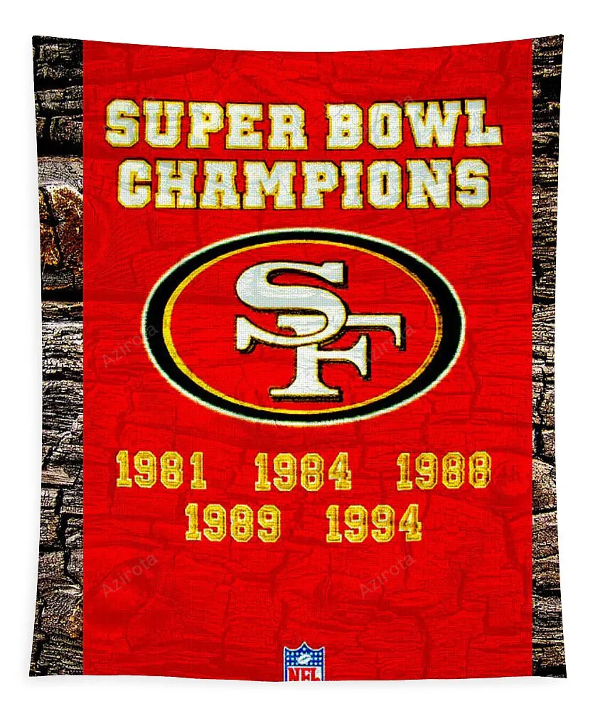 San Francisco 49Ers Banner Tapestry Gifts For Fans