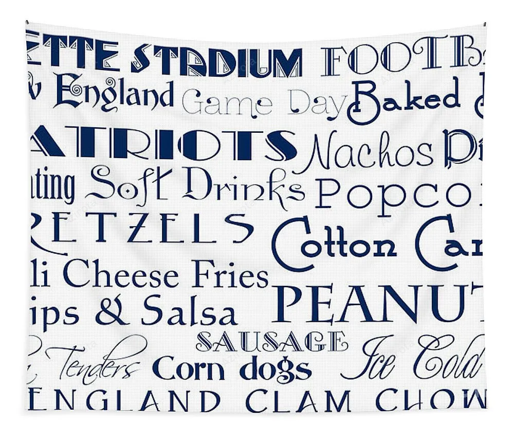 New England Patriots Tapestry Gifts For Fans Game Day 2
