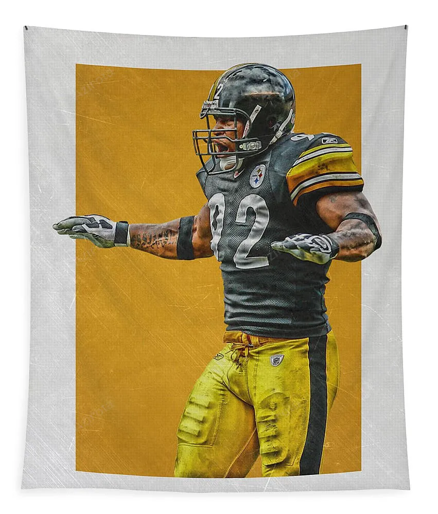 James Harrison Pittsburgh Steelers Tapestry Gifts For Fans 1