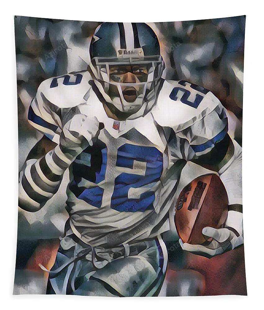 Emmitt Smith Dallas Cowboys Tapestry Gifts For Fans 4